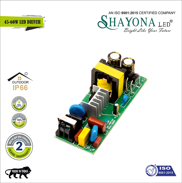 Shayona LED driver 45 watt to 60 watt